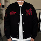 Ricky is Clown Leaf Clover Baseball Jacket