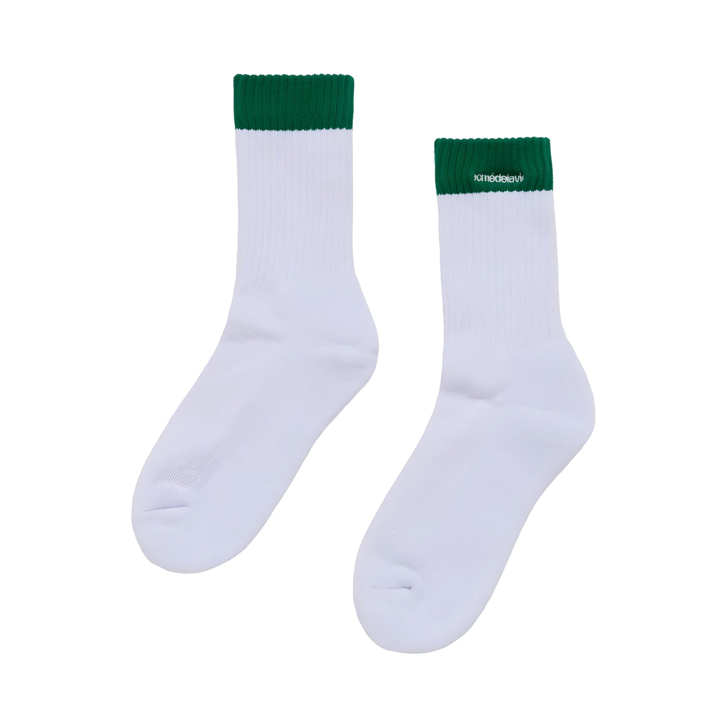 ADLV Color Point Lettering Sports Socks