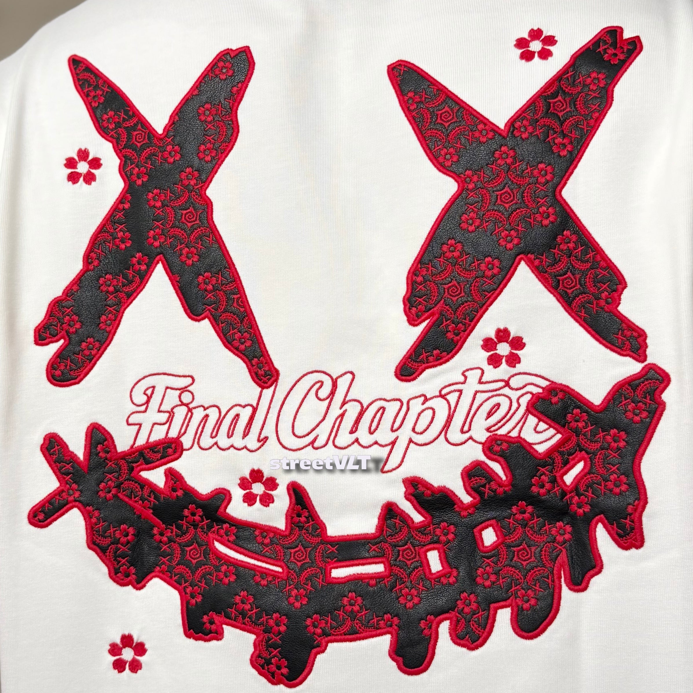 Ricky is Clown New Year Floral  Embroidered Tee