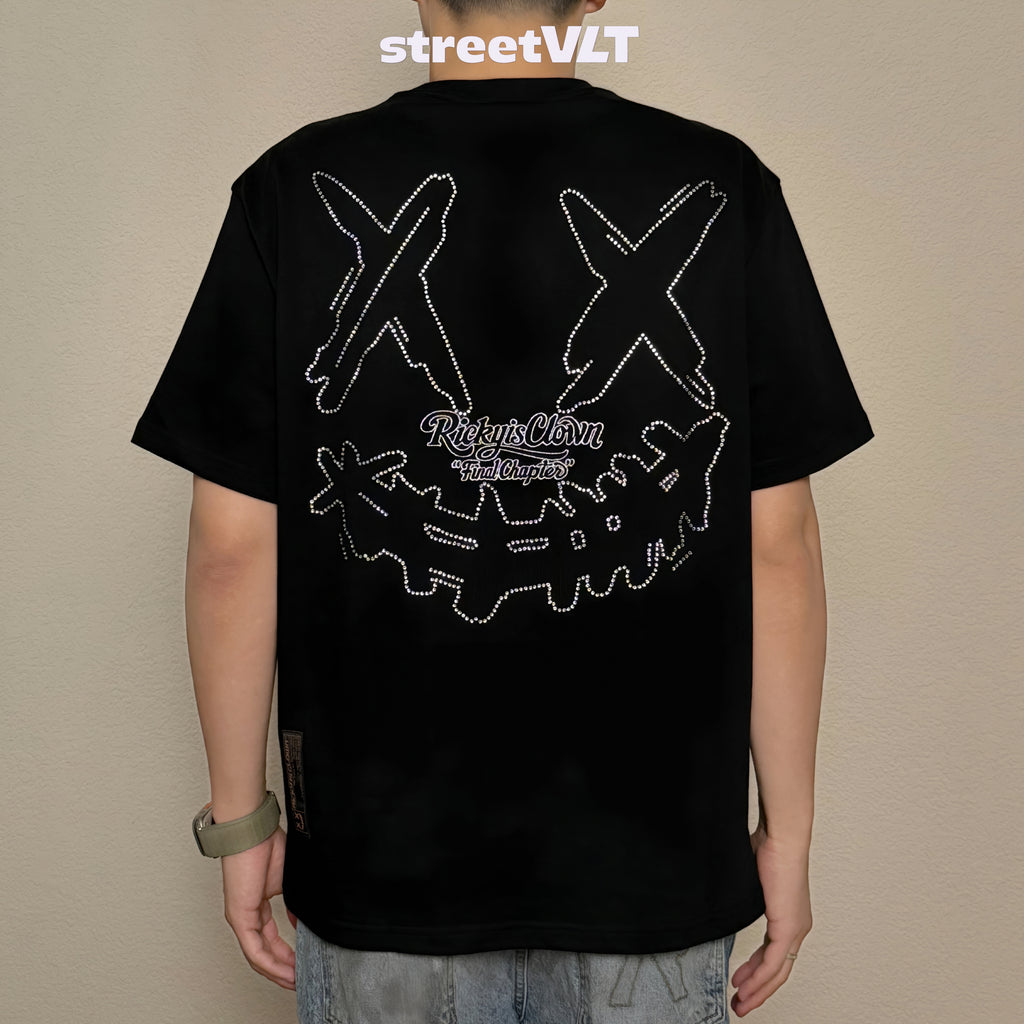 Ricky is Clown Diamond Stones Pocket Tee