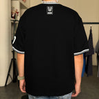 Life Work Korea Unit Numbering V-Neck Tee