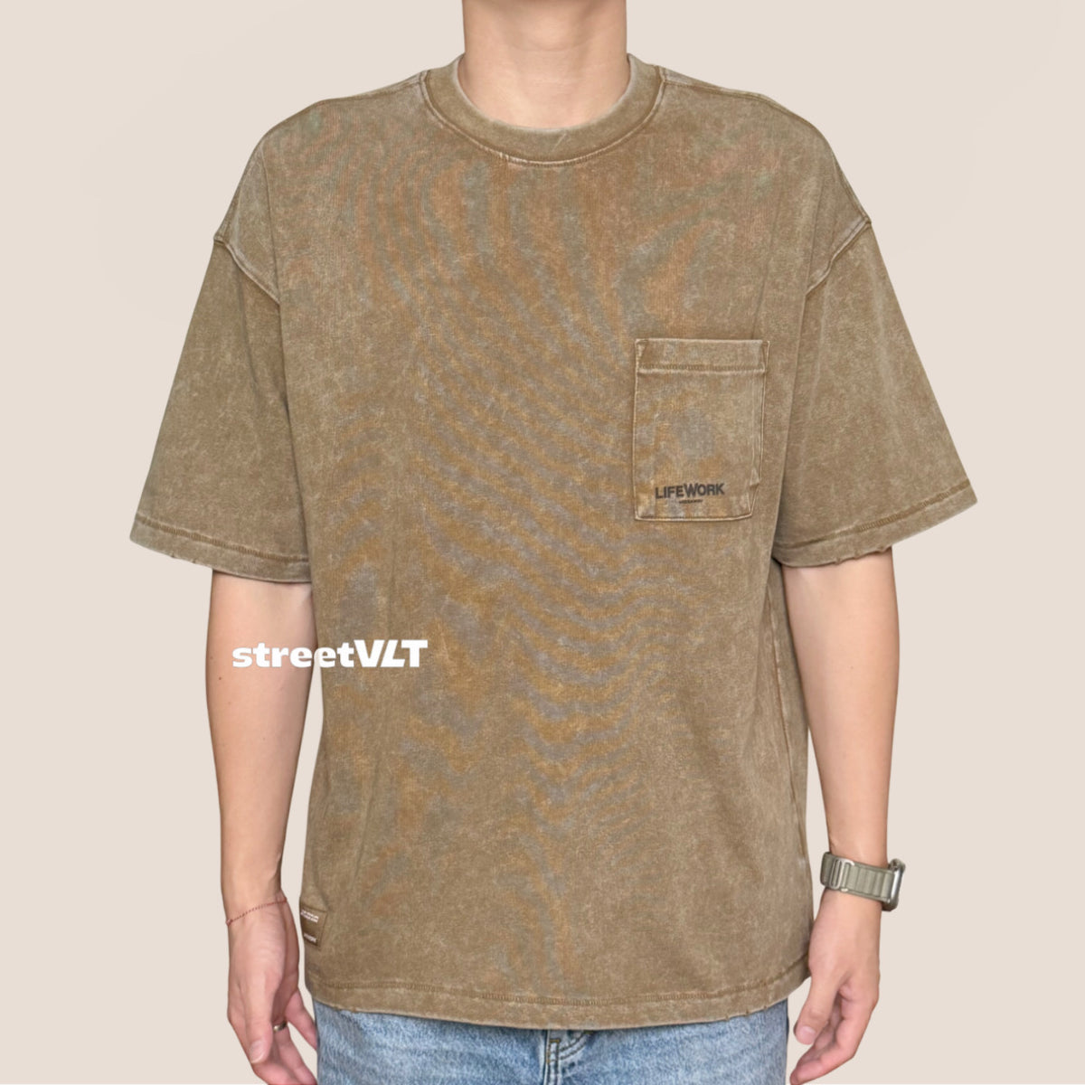 Life Work Korea Pocket Vintage Tee