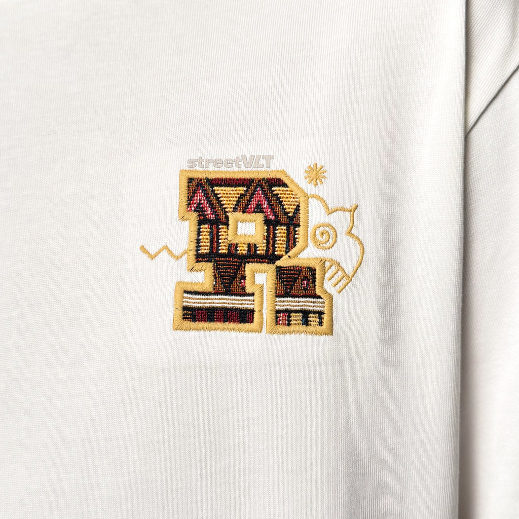 Ricky is Clown Sun Tribe Embroidered Applique Tee