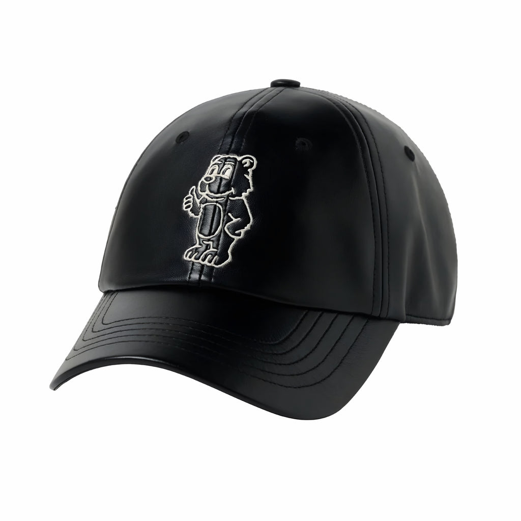 ADLV Line AC Bear Vegan Leather Ball Cap Acme De La Vie