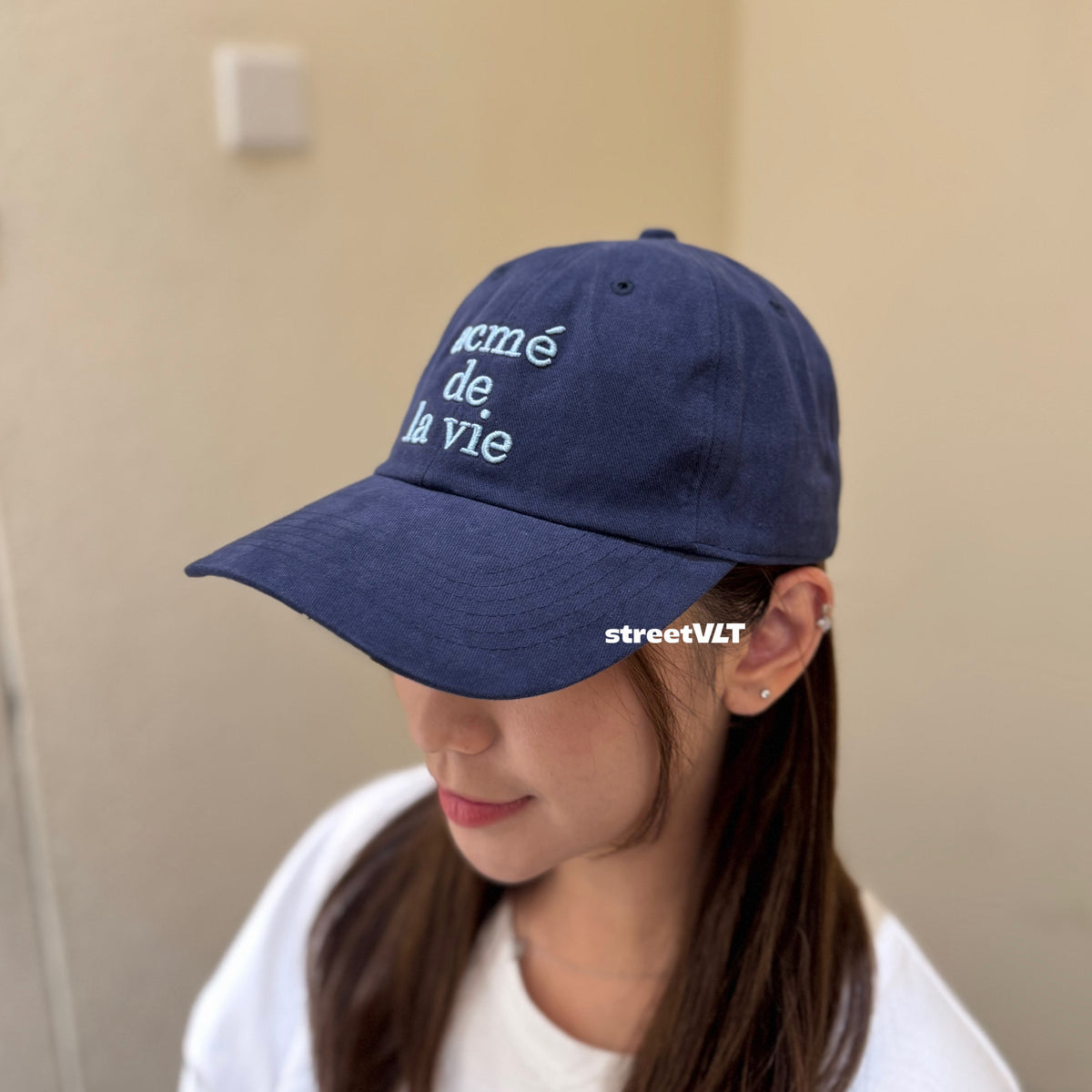 ADLV Cotton Napping 3D Embo Ball Cap Acme De La Vie