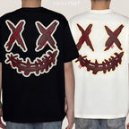 Ricky is Clown Overlapping Scarlet Tee