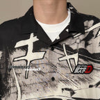 Gro Grocery Tarmac Initial D 86 vs FD Short Sleeve Shirt