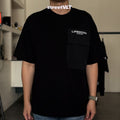 Life Work Korea Woven Pocket Embroidered Tee