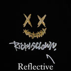 Ricky is Clown Gold Powder Dragon Embroidered Tee