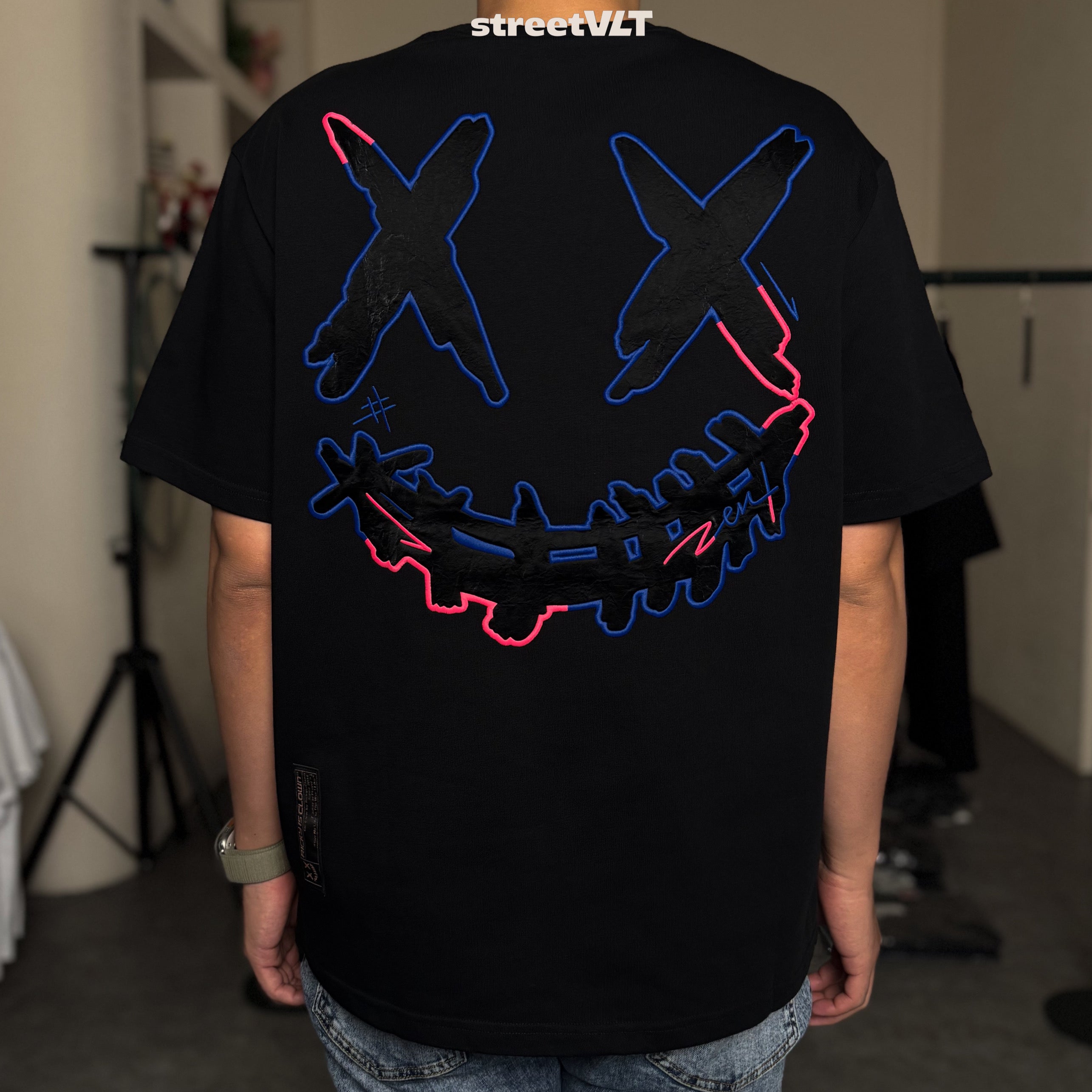 Ricky is Clown Cyber Mark Embroidered Tee