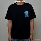 Ricky is Clown Ice Blue Embossed Tee
