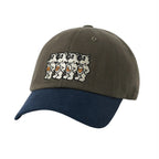 ADLV AC Bear Embroidery Two Tone Ball Cap Acme De La Vie