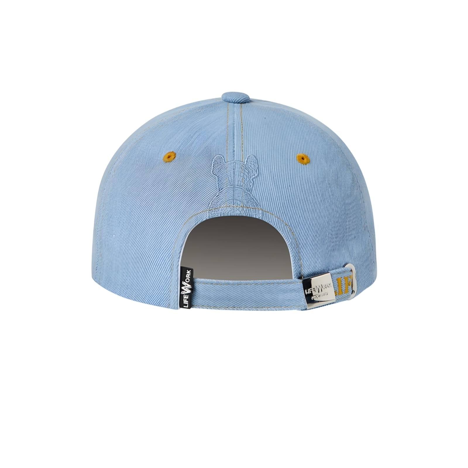 Life Work Korea Stitch Denim Soft Ball Cap