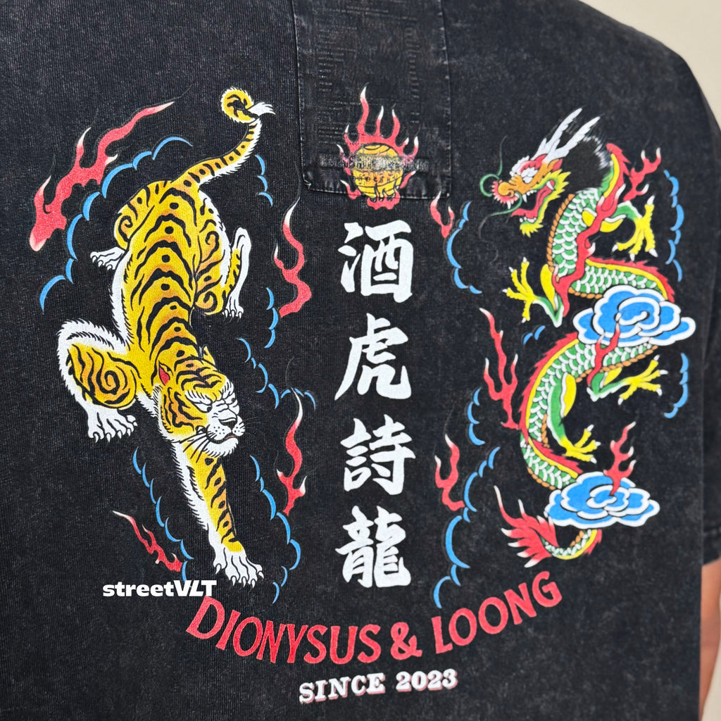Gro Grocery X Dionysus & Loong Washed Graphic Boxy Tee
