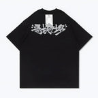 Gro Grocery Chinese Calligraphy Invoice Reflective Tee