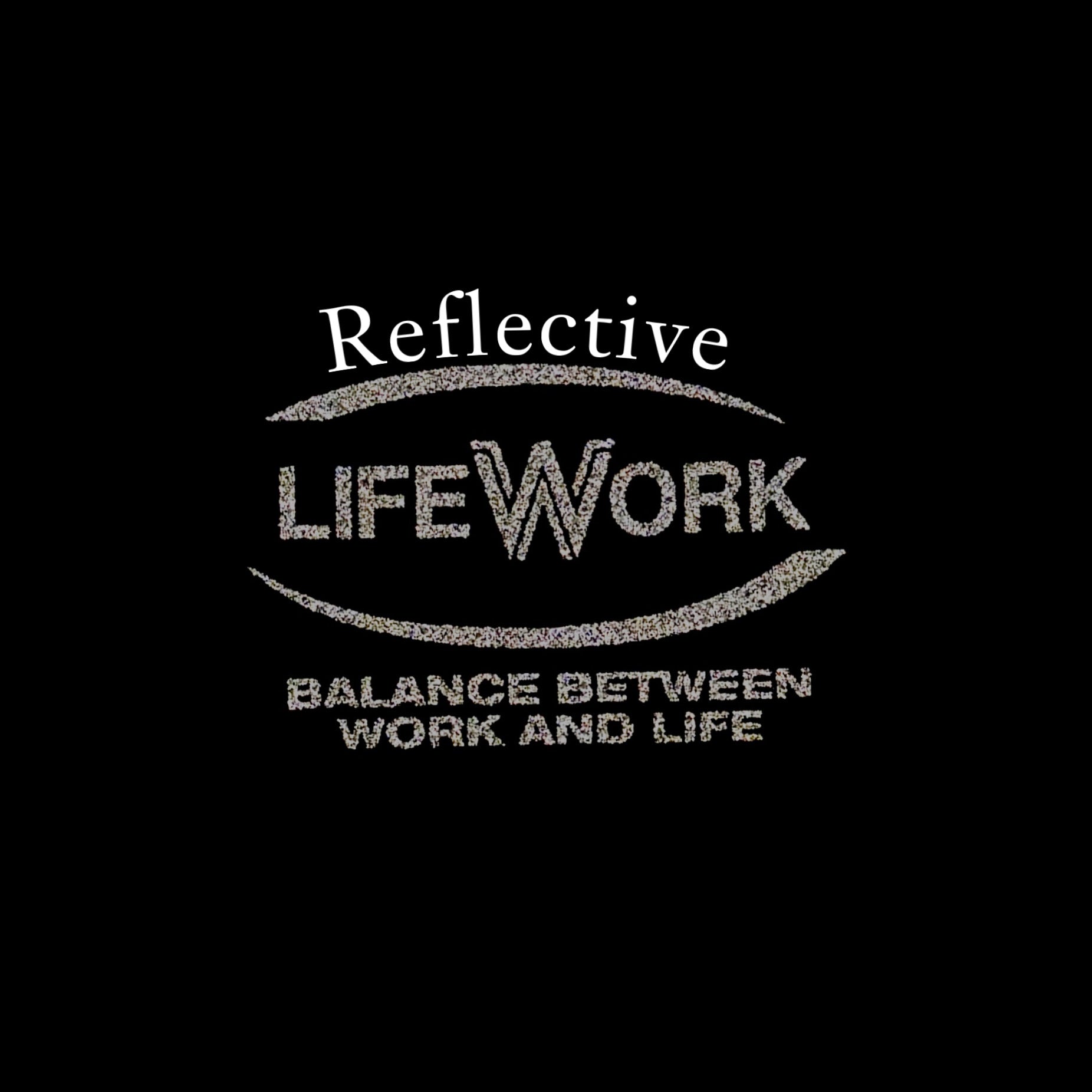 Life Work Korea Oval Logo Venturi Tee
