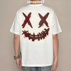Ricky is Clown Overlapping Scarlet Tee