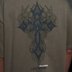 Life Work Korea Vintage Graphics Cross Tee