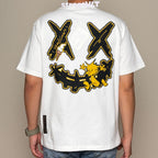Ricky is Clown Running Pineapple Head Embroidered Tee