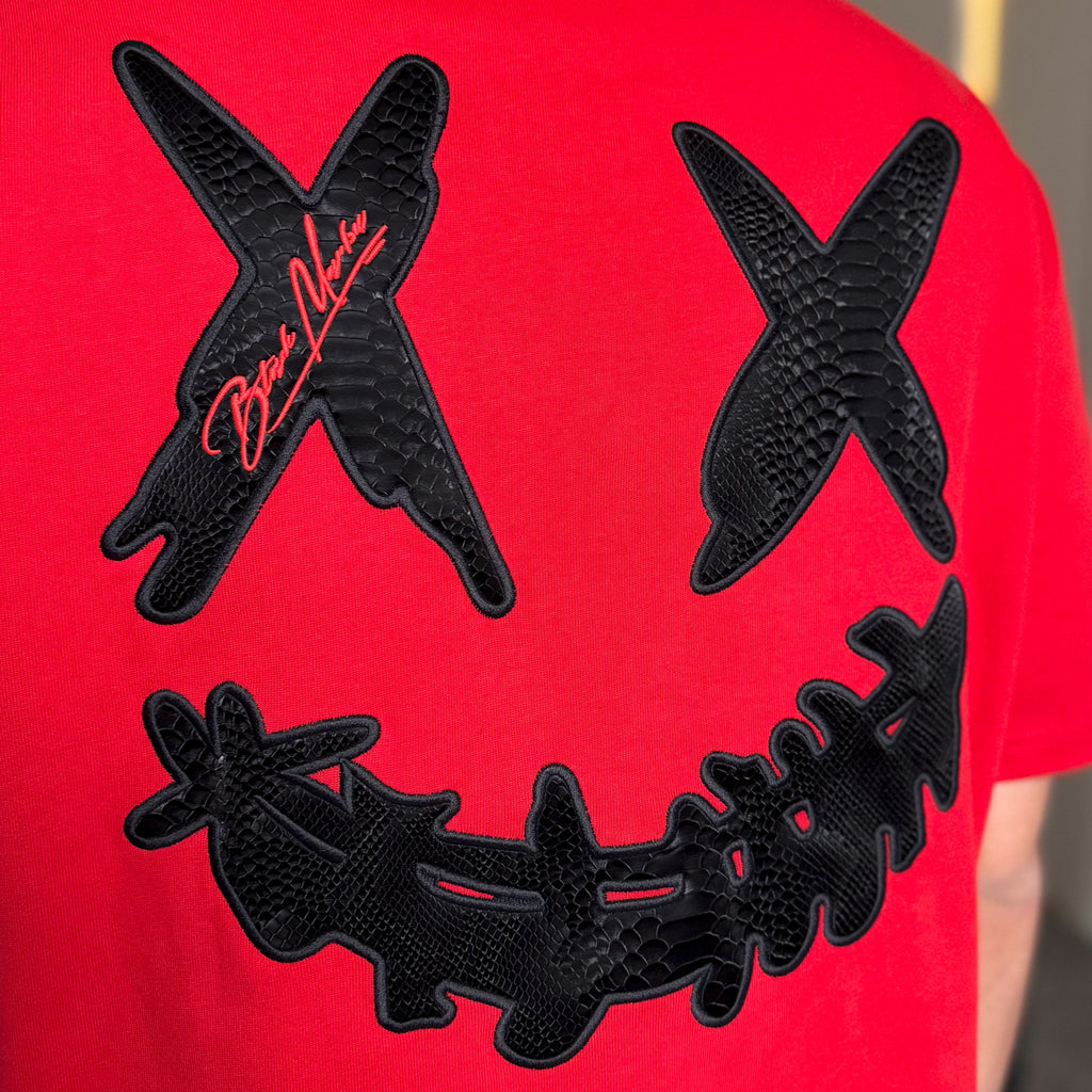 RIC Ricky is Clown Black Mamba Embroidery Red Tee Original