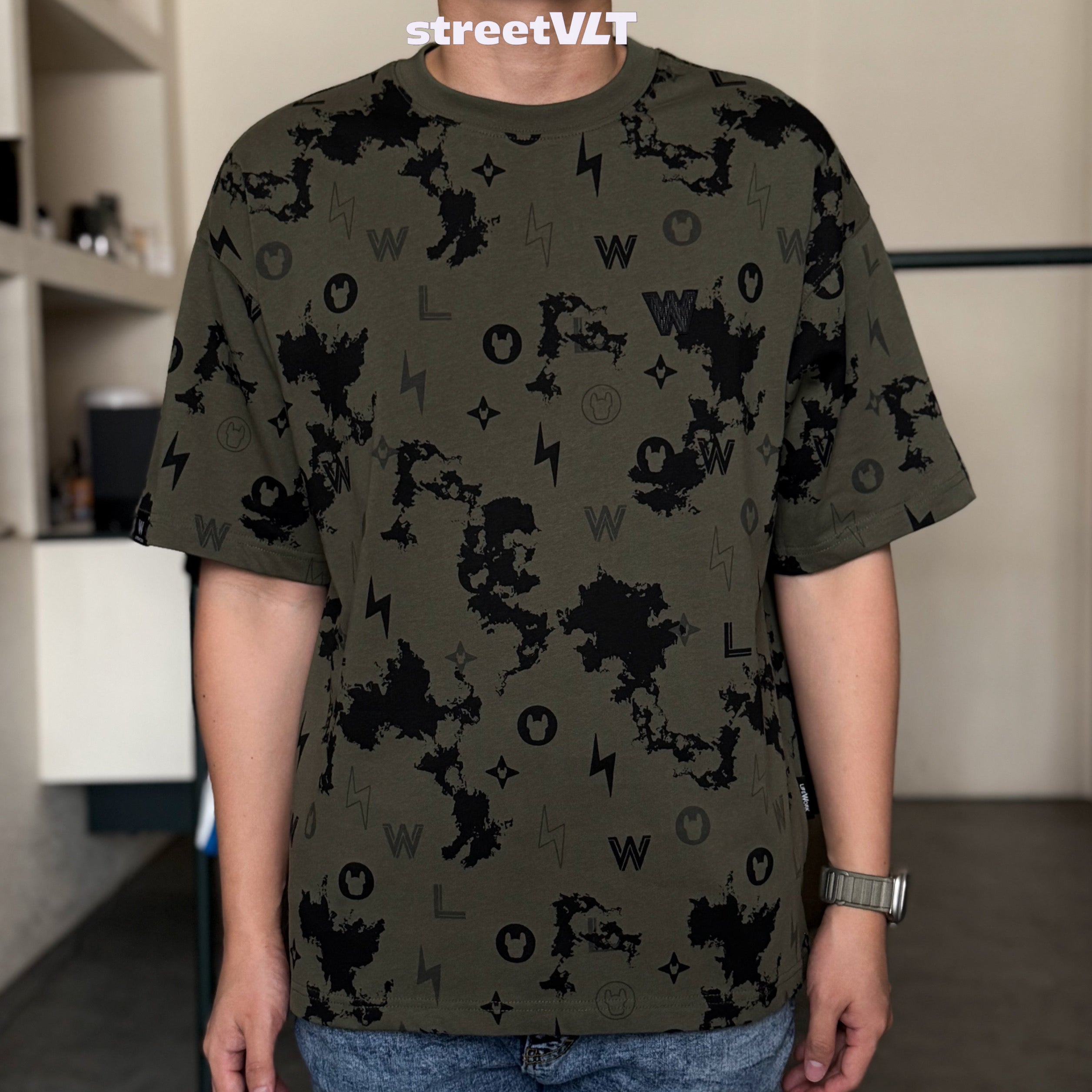 Life Work Korea Storm Radog Monogram Tee Lifework Original