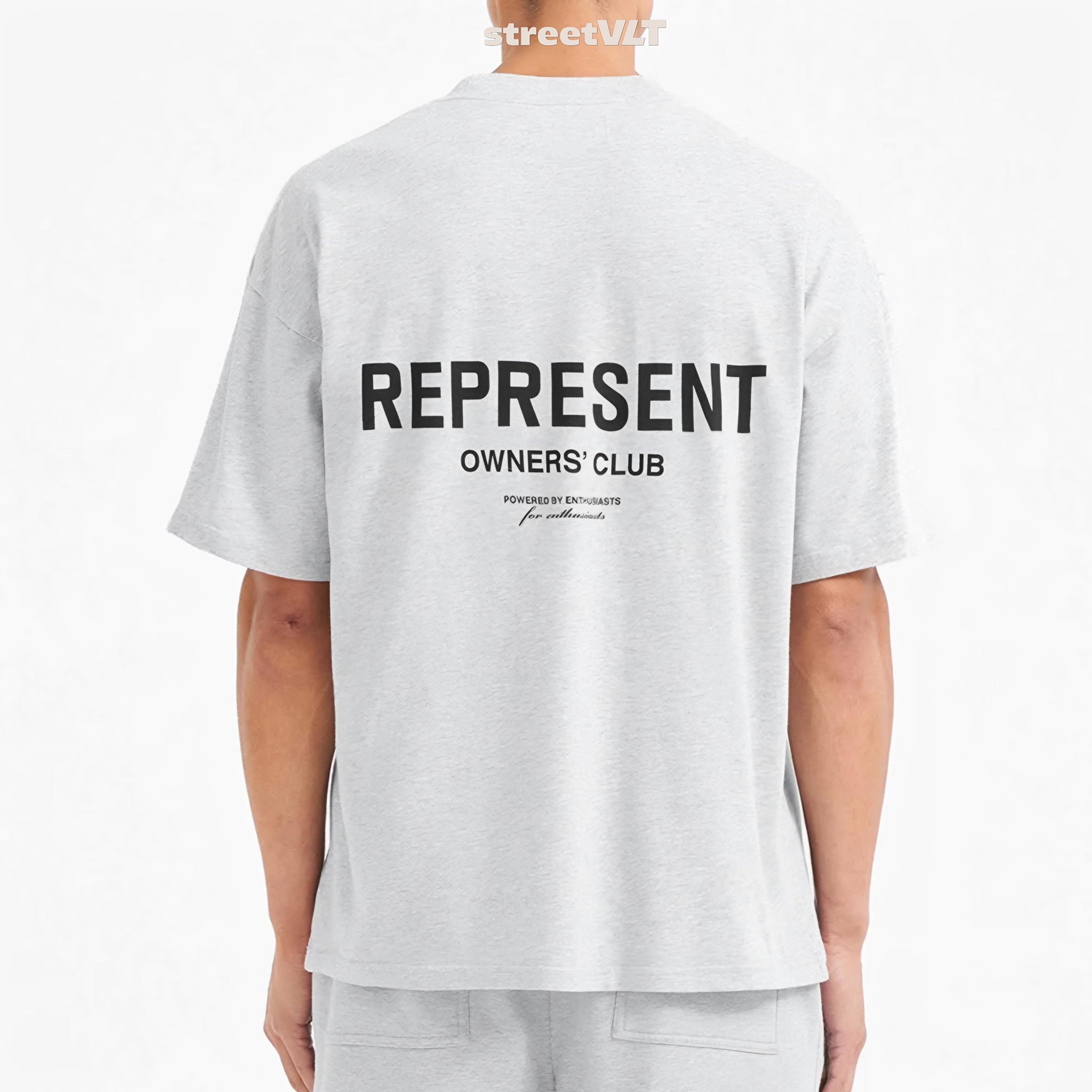 Represent UK Owners Club Ash Grey Tee