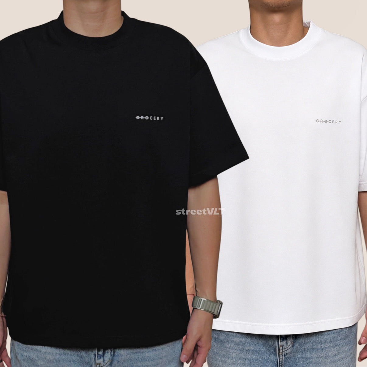 Gro Grocery Basic Boxy Tee