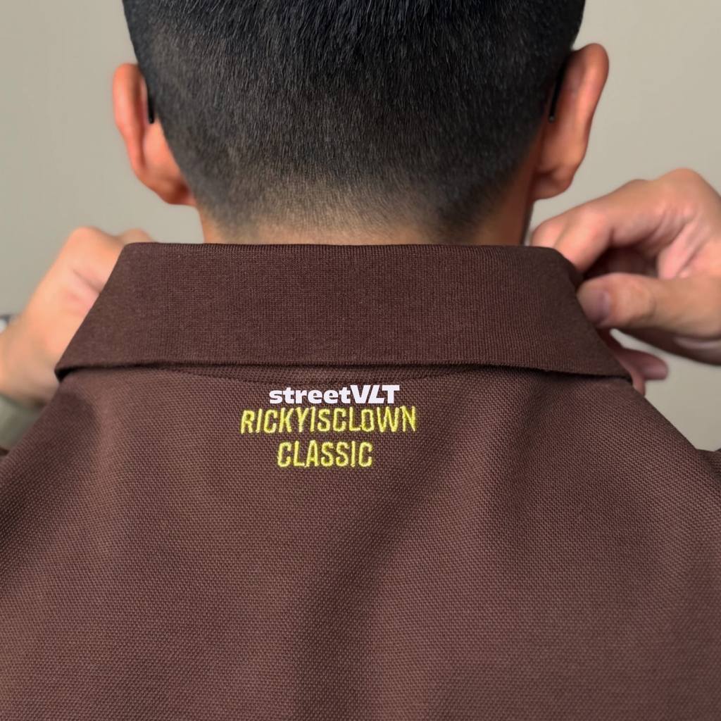 Ricky is Clown Simple Classic Polo Shirt 2