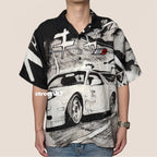 Gro Grocery Tarmac Initial D 86 vs FD Short Sleeve Shirt