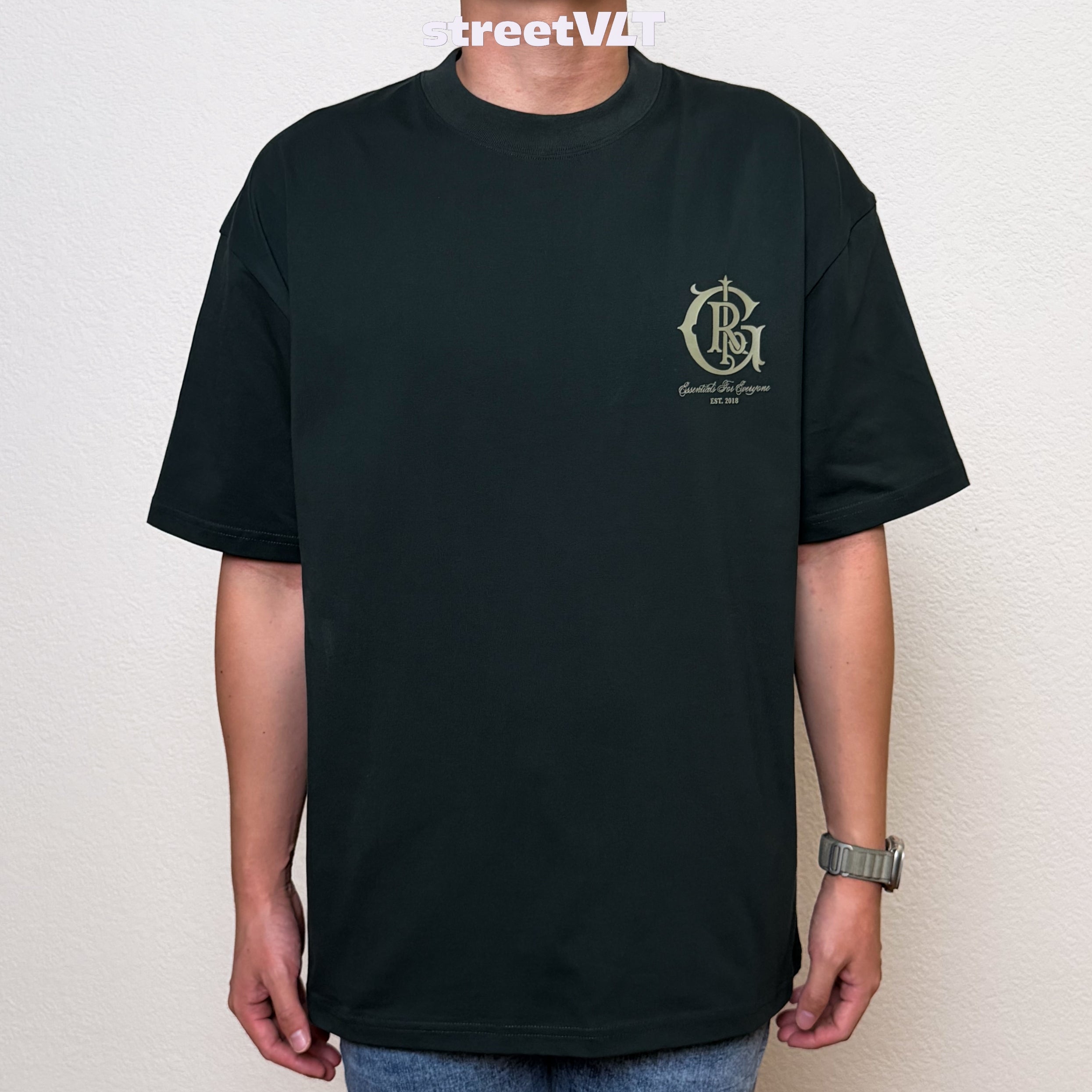 Gro Grocery College Emblem Graphic Tee