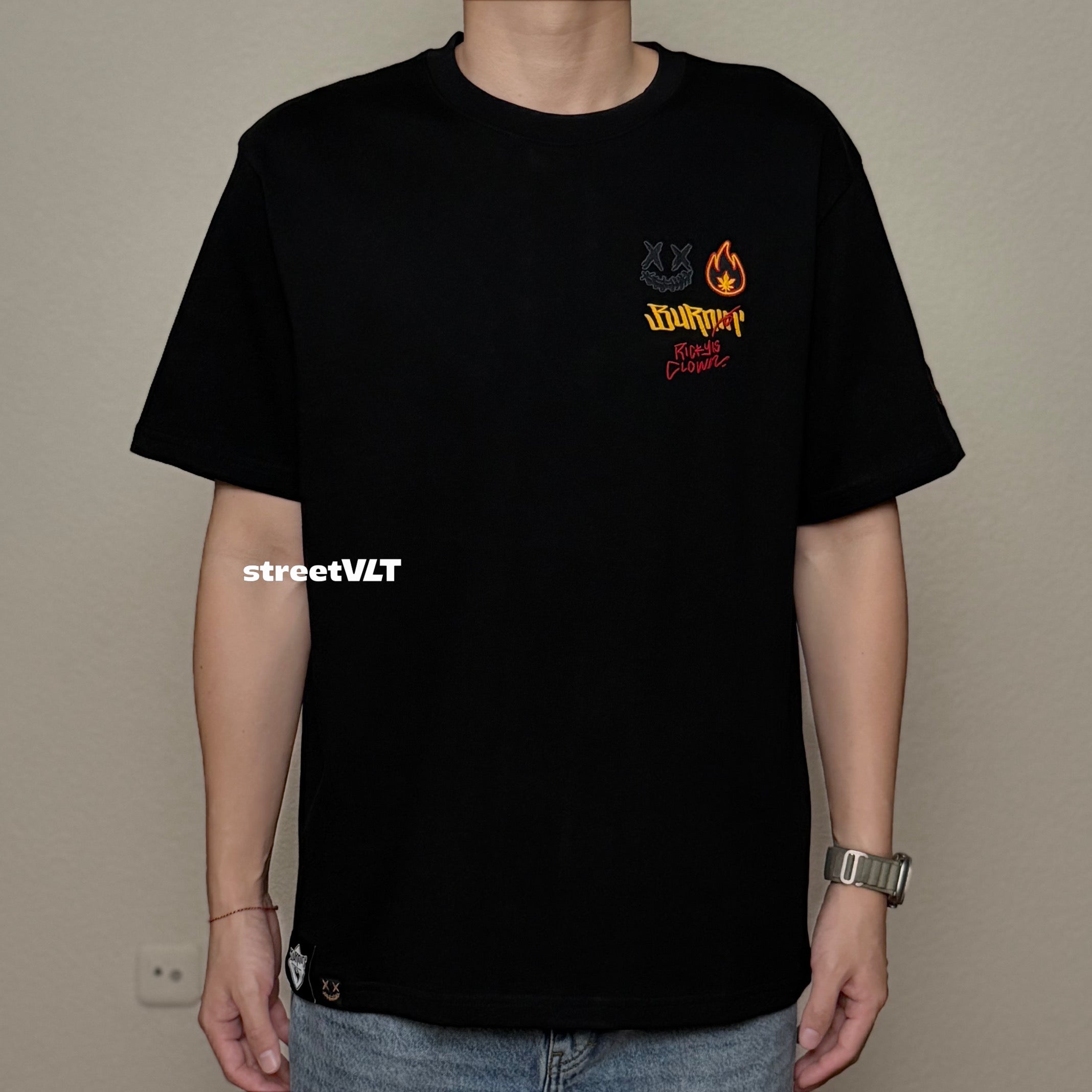 Ricky is Clown Molten Core Scaled Armor Tee
