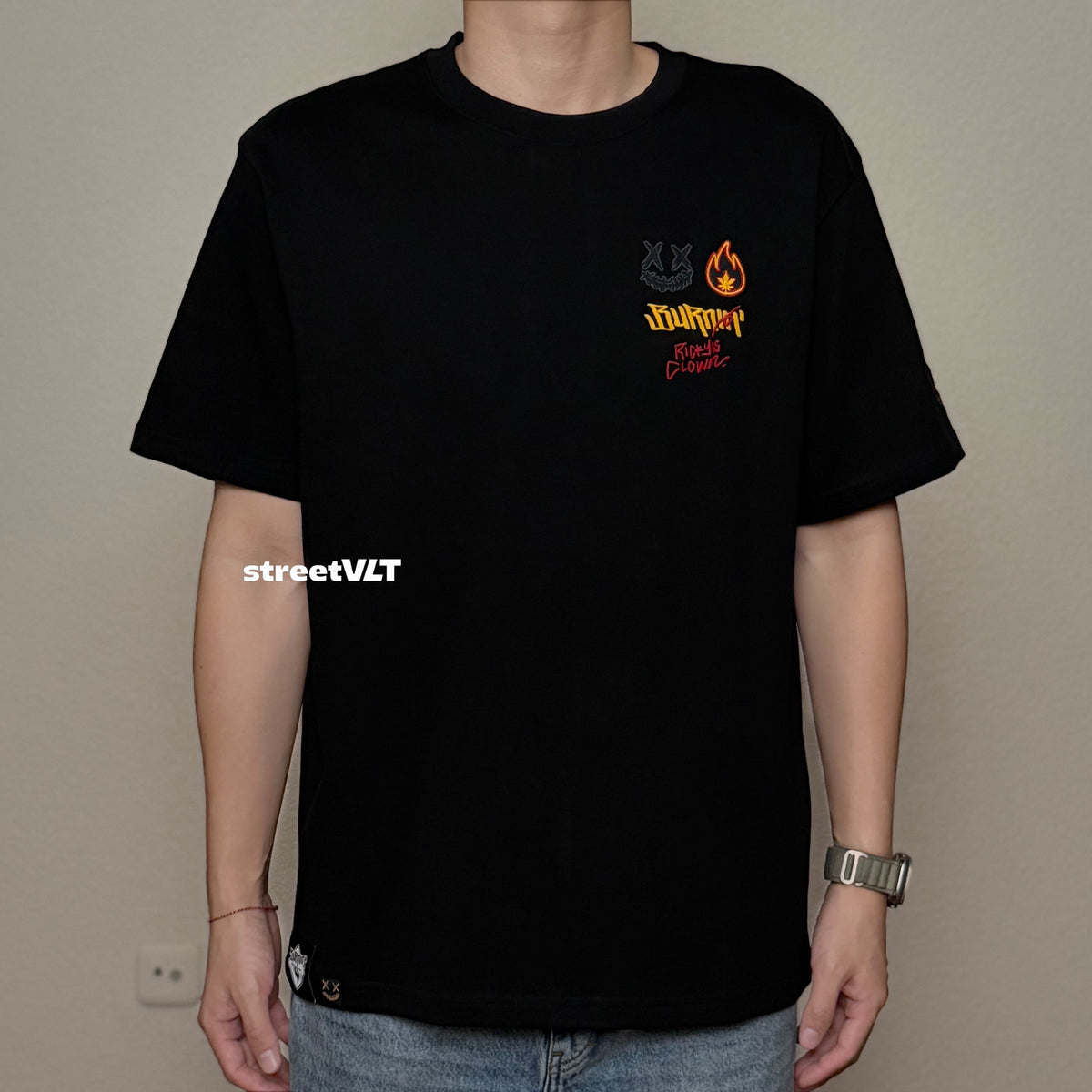 RIC Ricky is Clown Molten Core Scaled Armor Tee