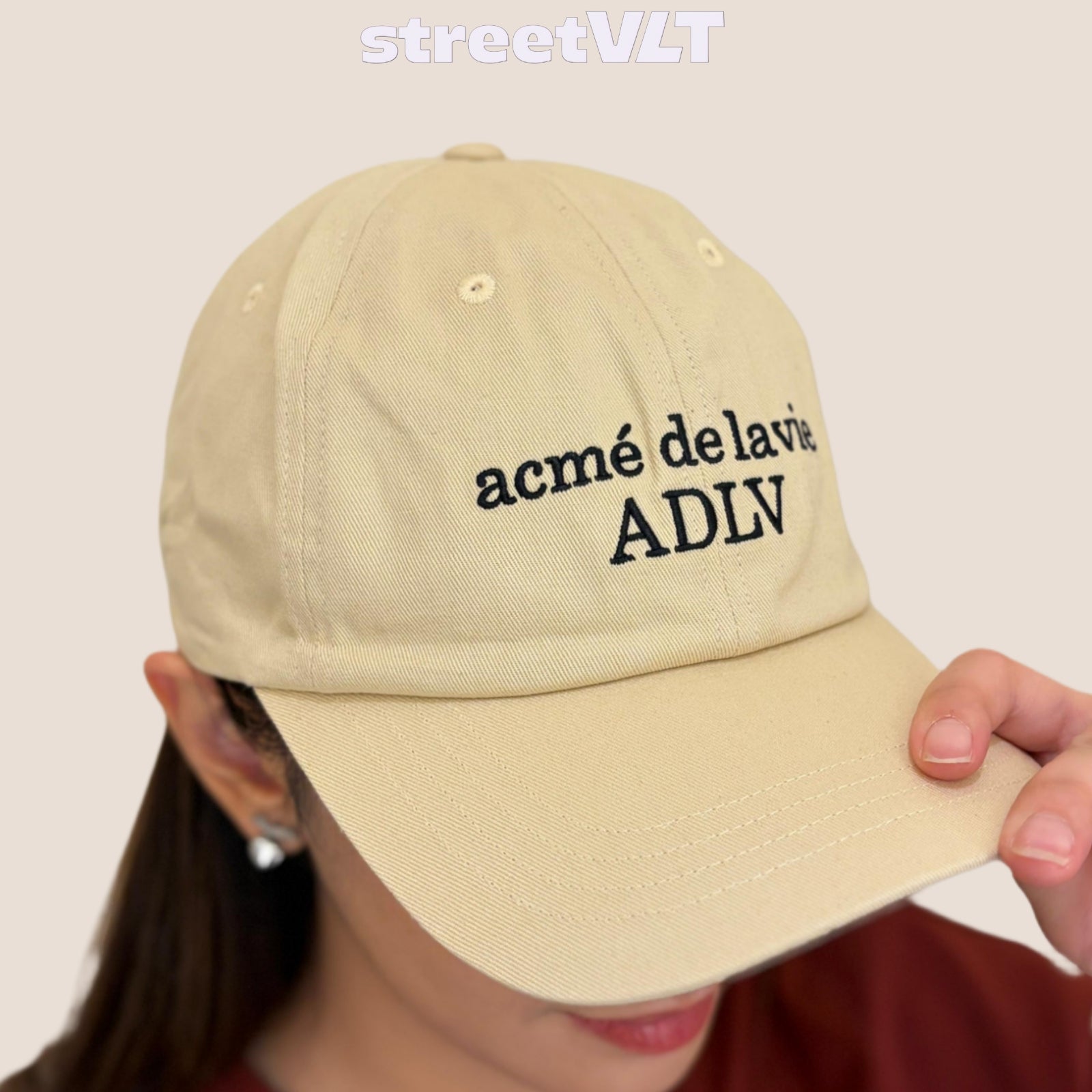 ADLV Basic Ball Cap Beige