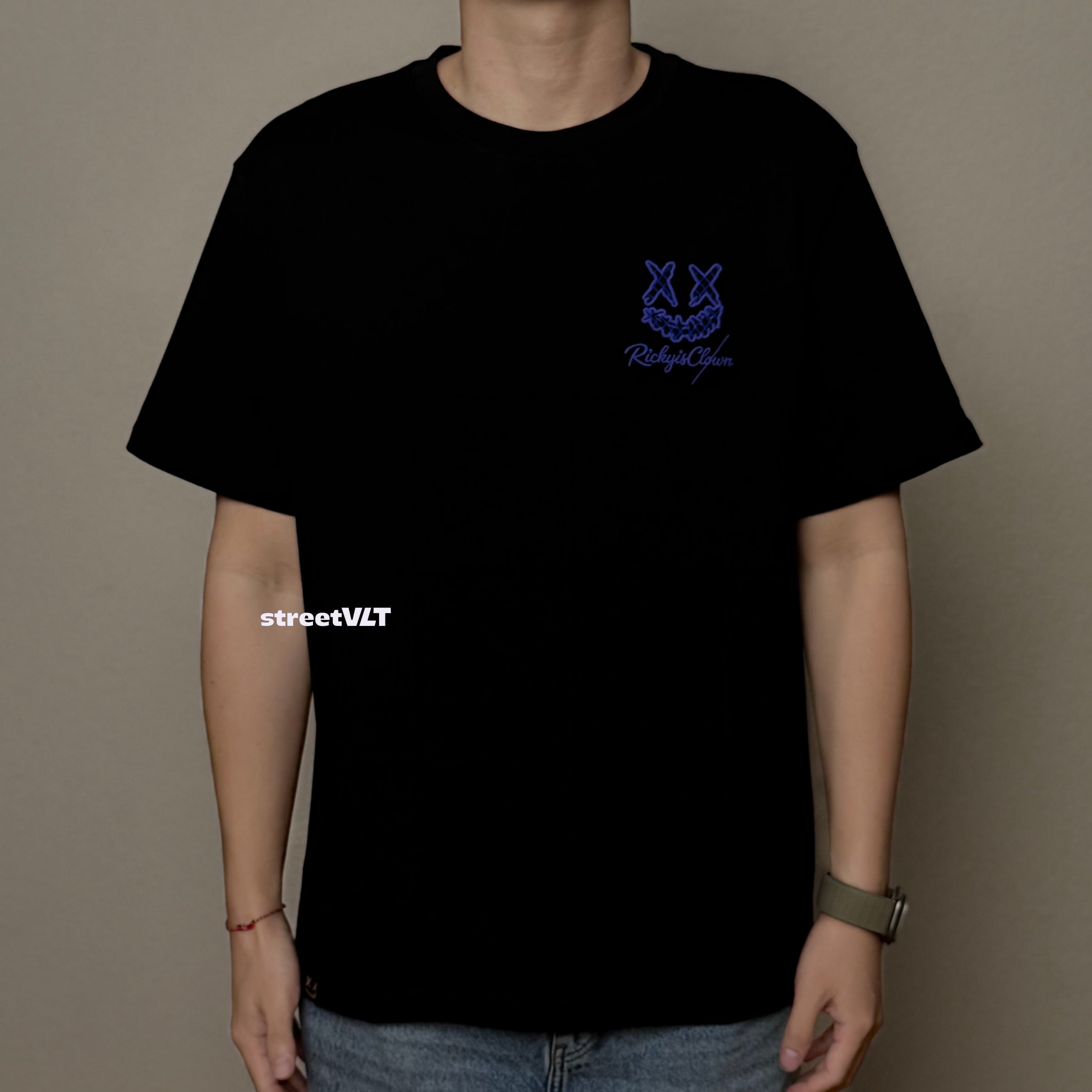 Ricky is Clown Dark Night Mesh Tee