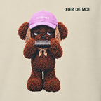 Fier De Moi Harmonica Bear Tee