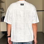 Life Work Korea Fog Font Tee