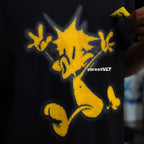 Ricky is Clown Running Pineapple Head Embroidered Tee