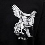 Represent UK Elegance In Motion Jet Black Tee