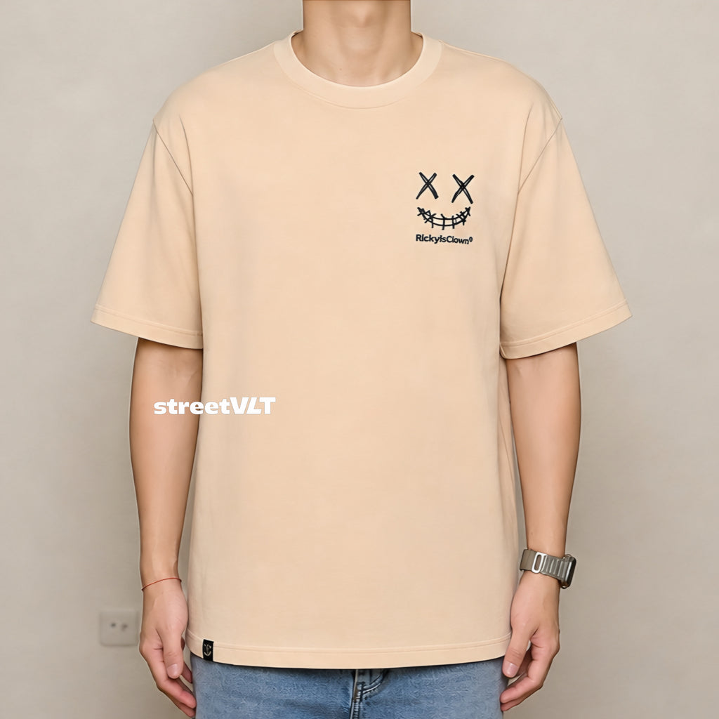 Ricky is Clown Black Mamba Khaki Tee