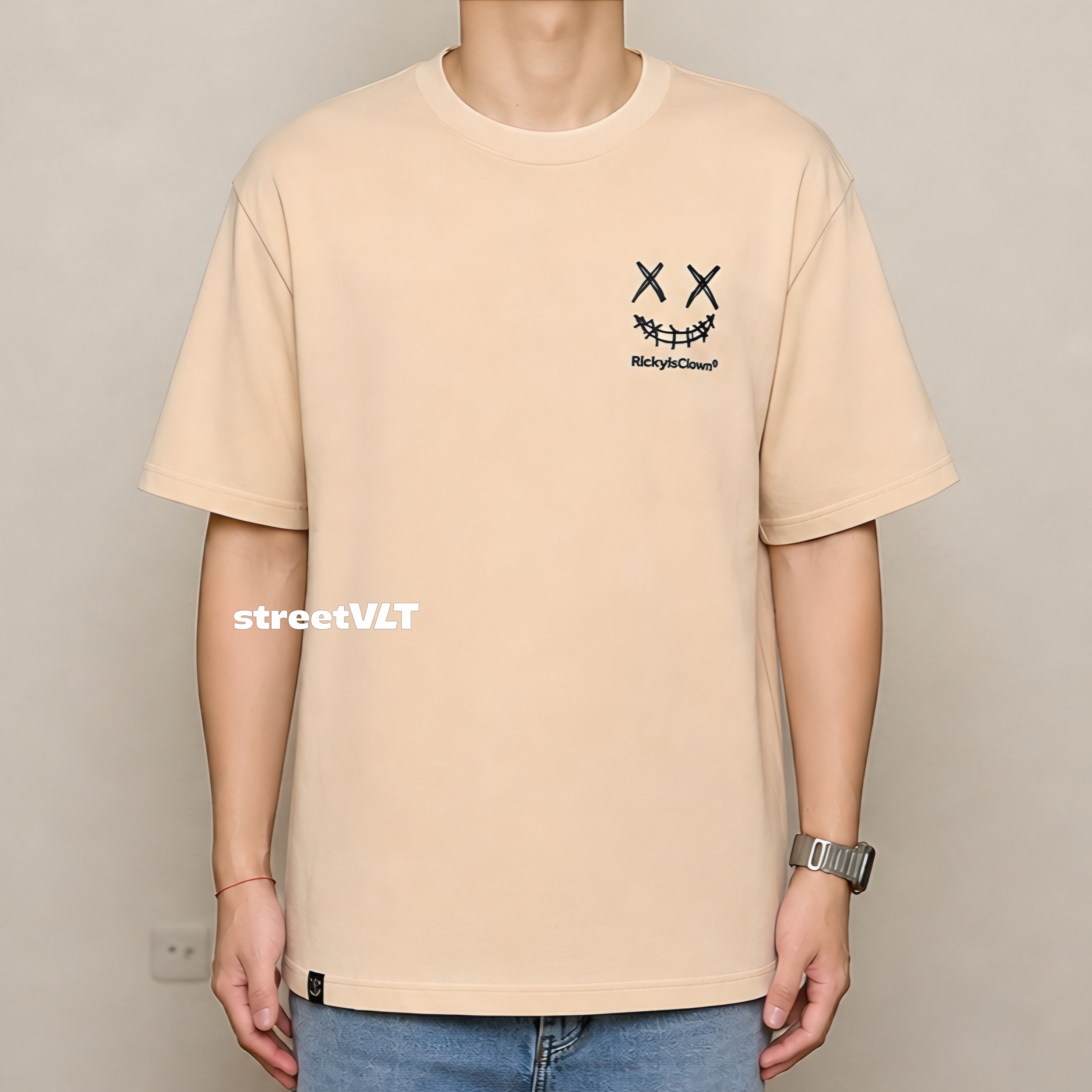Ricky is Clown Black Mamba Khaki Tee