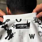 Life Work Korea Storm Radog Monogram Tee Lifework Original