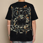 Calmmind Monster Burning Dollar Tee