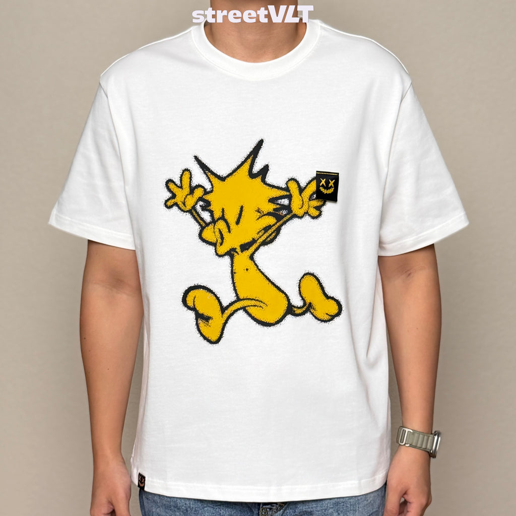 Ricky is Clown Running Pineapple Head Embroidered Tee