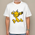 Ricky is Clown Running Pineapple Head Embroidered Tee