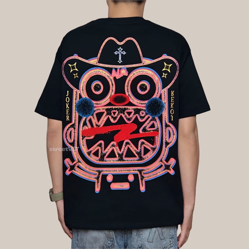 Calmmind Noise Cowboy Clown Monster Tee
