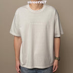 ADLV Simple Logo Pigment Short Sleeve T-Shirt