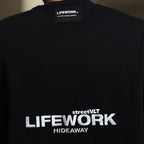 Life Work Korea Woven Pocket Embroidered Tee