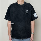 Gro Grocery X Club Stubborn American Girl Graphic Boxy Washed Tee