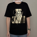Calmmind Gold Foil Metallic Monster Graphic Tee