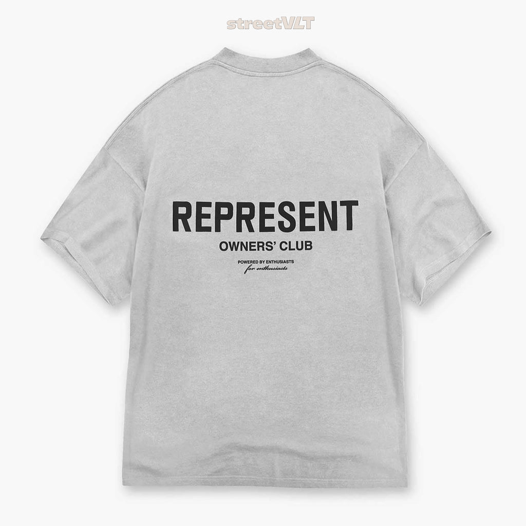 Represent UK Owners Club Ash Grey Tee